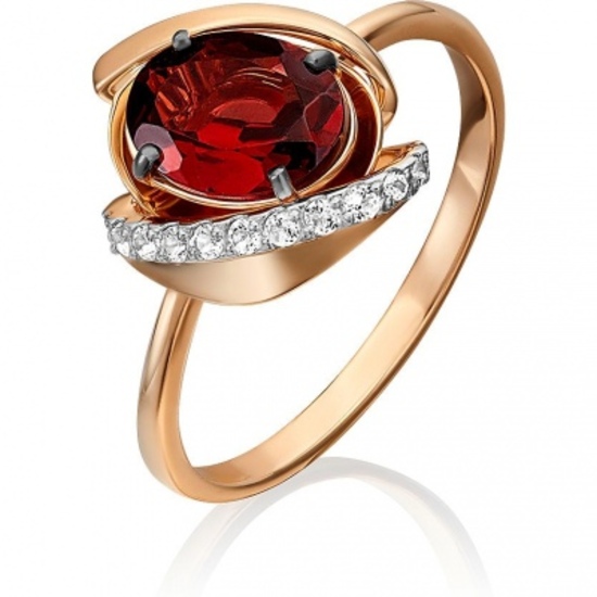 Кольцо из золота р. PLATINA jewelry 01-5319-00-264-1110-57, гранат/топаз, 01-5319-00-264-1110-57
Кольцо из золота р. PLATINA jewelry 01-5319-00-264-1110-57, гранат/топаз, 01-5319-00-264-1110-57