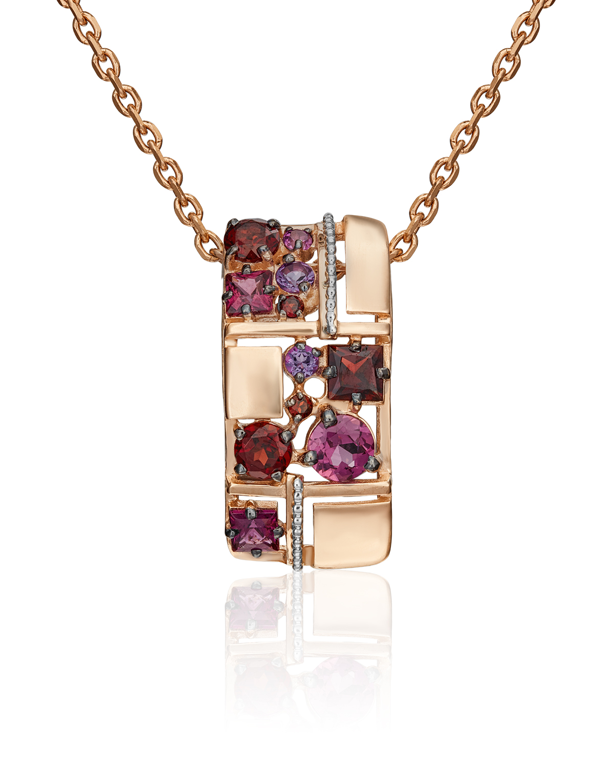 Бегунок из красного/белого золота PLATINA jewelry 03-3064-00-257-1111-57, аметист/гранат, 03-3064-00-257-1111-57
Бегунок из красного/белого золота PLATINA jewelry 03-3064-00-257-1111-57, аметист/гранат, 03-3064-00-257-1111-57
