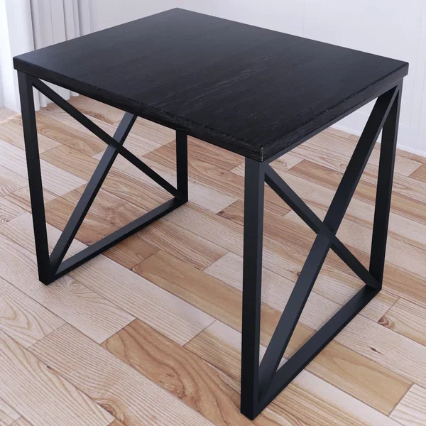 Стол кухонный Solarius Loft 90х80х75, черный оникс, черные ножки, Loft с крестообразными ножками 90х80х75
Стол кухонный Solarius Loft 90х80х75, черный оникс, черные ножки, Loft с крестообразными ножками 90х80х75