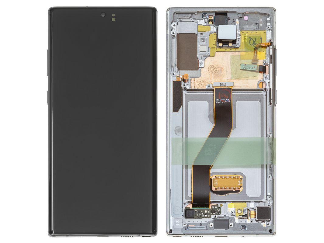 Дисплей для Samsung SM-N975F Galaxy Note 10 Plus в рамке + тачскрин (серебряный), Серебристый, SM-N975F
Дисплей для Samsung SM-N975F Galaxy Note 10 Plus в рамке + тачскрин (серебряный), Серебристый, SM-N975F