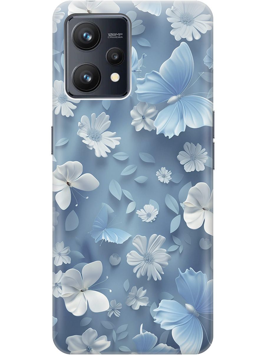 Силиконовый чехол на Realme 9 с принтом "Голубые бабочки", Прозрачный;белый;голубой, 741736510
Силиконовый чехол на Realme 9 с принтом "Голубые бабочки", Прозрачный;белый;голубой, 741736510