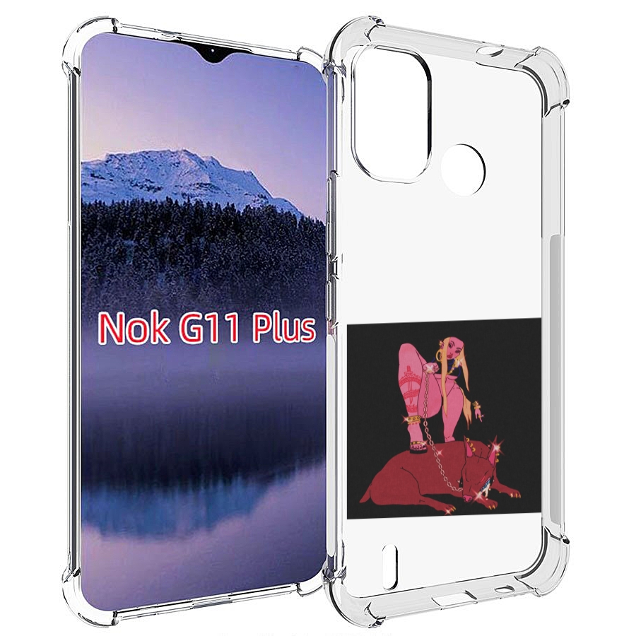 Чехол MyPads девушка с собакой на цепи нарисованная женский для Nokia G11 Plus, Прозрачный, Tocco
Чехол MyPads девушка с собакой на цепи нарисованная женский для Nokia G11 Plus, Прозрачный, Tocco