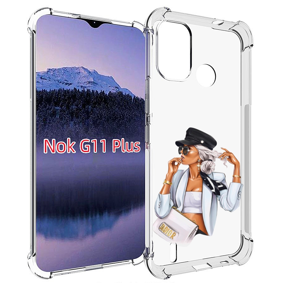 Чехол MyPads девушка-в-белом-с-модной-сумочкой женский для Nokia G11 Plus, Прозрачный, Tocco
Чехол MyPads девушка-в-белом-с-модной-сумочкой женский для Nokia G11 Plus, Прозрачный, Tocco