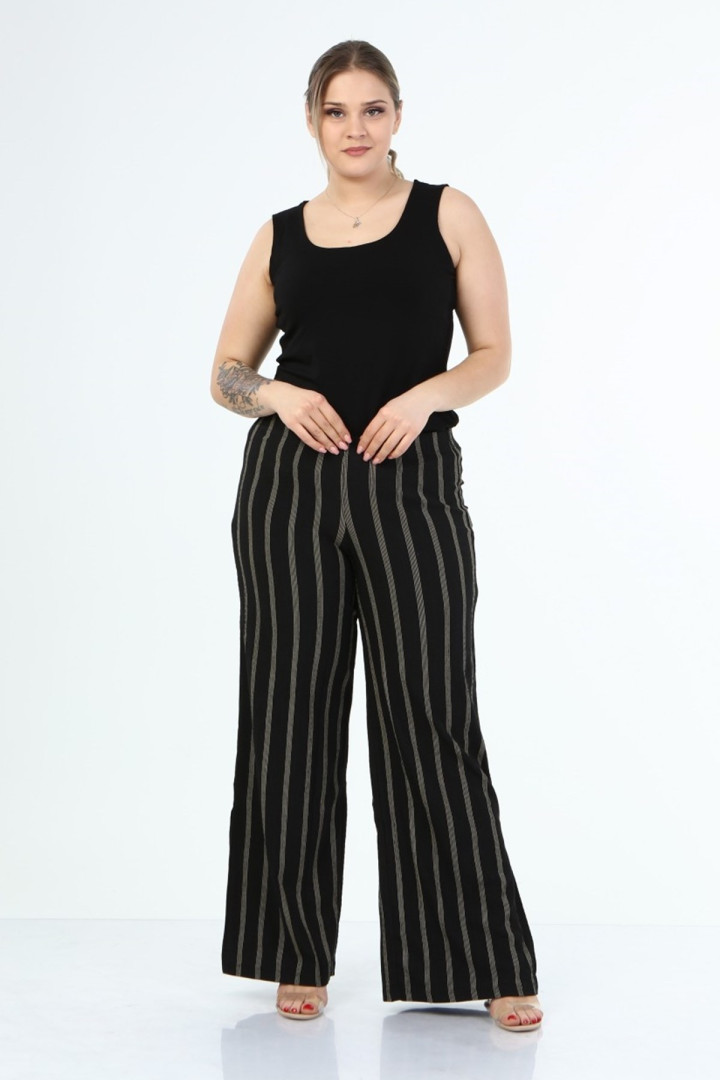 Брюки женские My Line Moda 874 черные L (товары доставляются из-за рубежа), Черный, 874
Брюки женские My Line Moda 874 черные L (товары доставляются из-за рубежа), Черный, 874