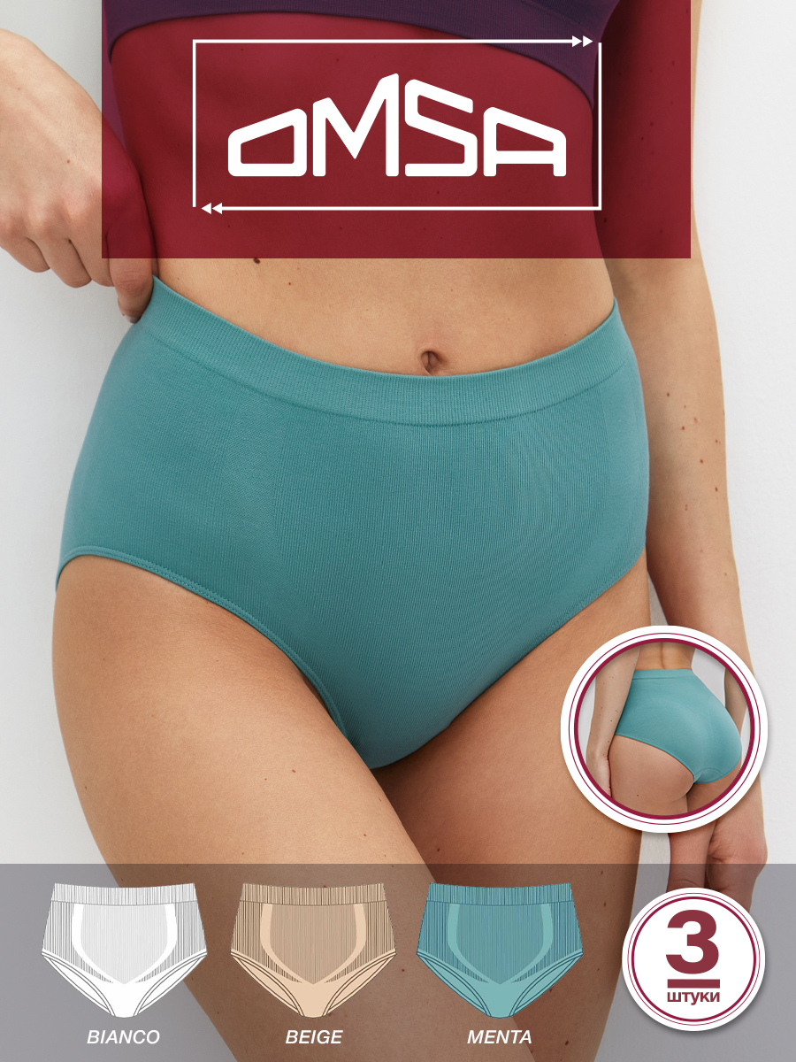 Комплект трусов женских Omsa OmD 2231S разноцветных L, 3 шт., Бежевый;белый;зеленый, OmD 2231S
Комплект трусов женских Omsa OmD 2231S разноцветных L, 3 шт., Бежевый;белый;зеленый, OmD 2231S