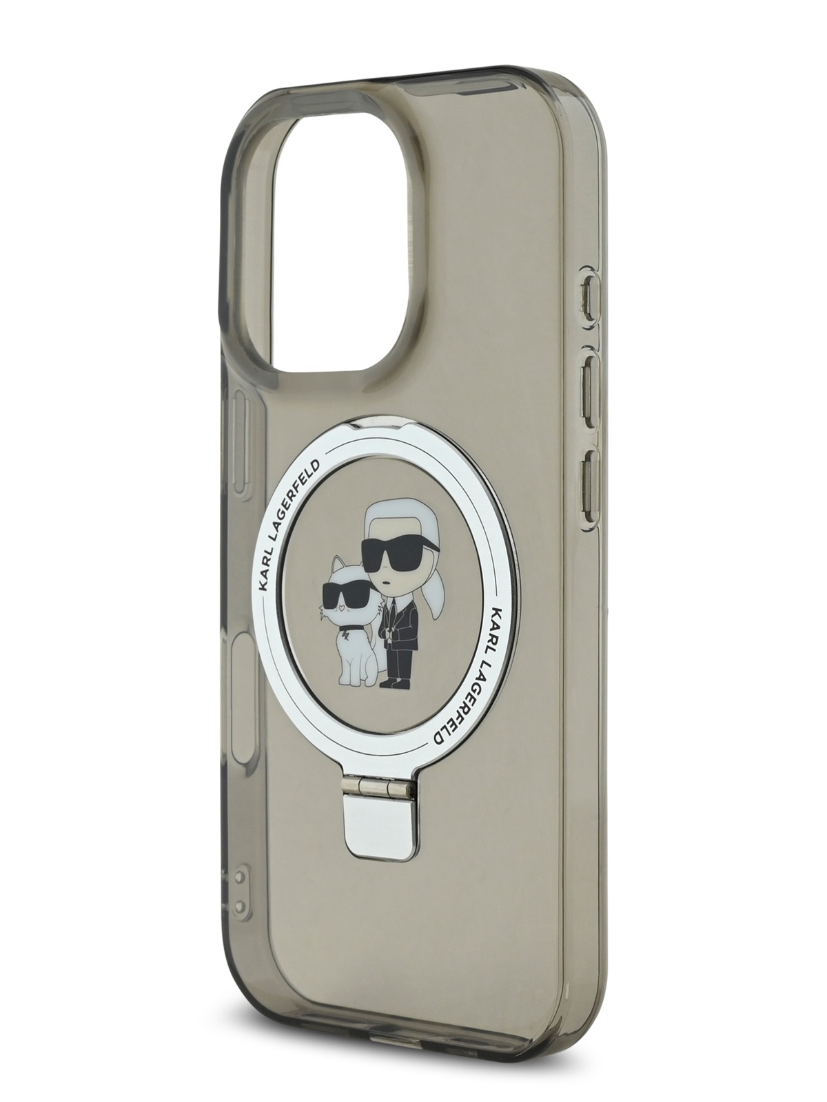 Чехол Karl Lagerfeld на iPhone 16 Pro с MagSafe, с кольцом-подставкой, черный
Чехол Karl Lagerfeld на iPhone 16 Pro с MagSafe, с кольцом-подставкой, черный