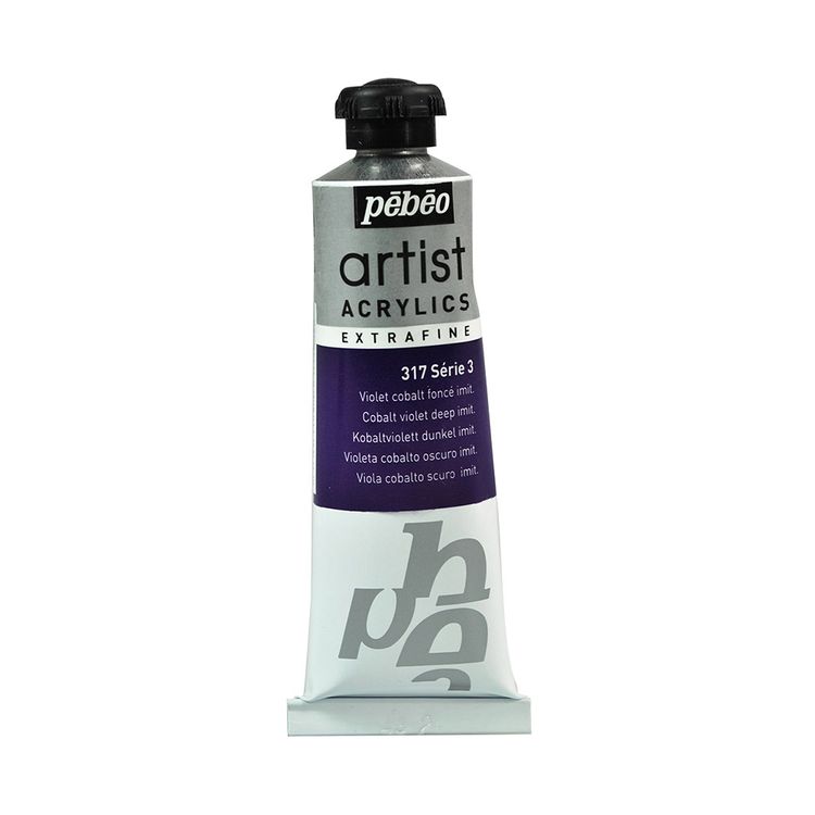 Краска акриловая Pebeo Artist Acrylics extra fine №3 Кобальт темно-фиолетовый имит 37 мл
Краска акриловая Pebeo Artist Acrylics extra fine №3 Кобальт темно-фиолетовый имит 37 мл