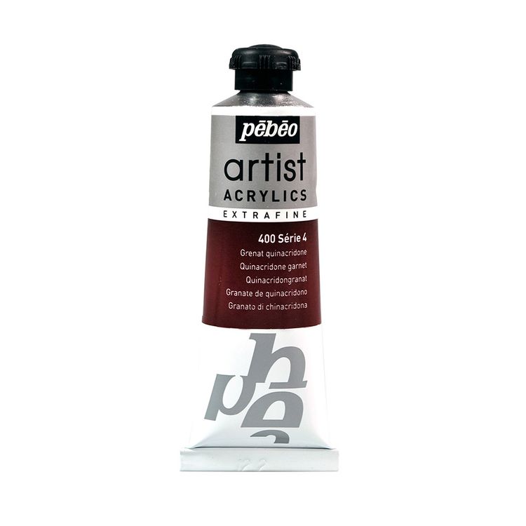 Краска акриловая Pebeo Artist Acrylics extra fine №4 Гранатовый хинакридон 37 мл, Коричневый
Краска акриловая Pebeo Artist Acrylics extra fine №4 Гранатовый хинакридон 37 мл, Коричневый
