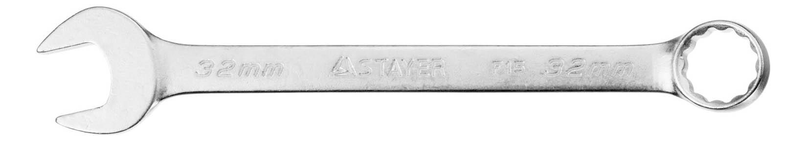 фото Комбинированный ключ  stayer 27085-32