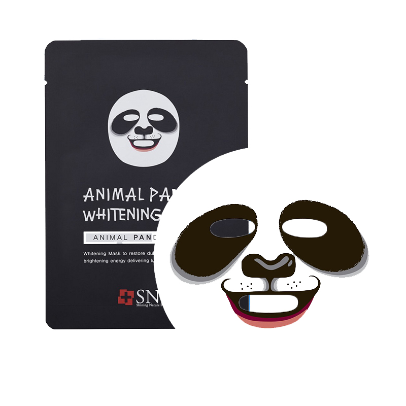Маска для лица SNP ANIMAL PANDA WHITENING MASK 30 мл
Маска для лица SNP ANIMAL PANDA WHITENING MASK 30 мл