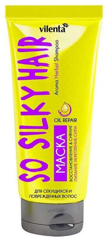 Маска для волос VILENTA SO SILKY HAIR с натуральными экстрактами трав, 200 мл, So Silky Hair
Маска для волос VILENTA SO SILKY HAIR с натуральными экстрактами трав, 200 мл, So Silky Hair