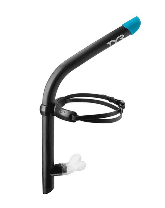 фото Трубка для плавания tyr ultralight snorkel 2.0 lsnrkl2 черная (001)