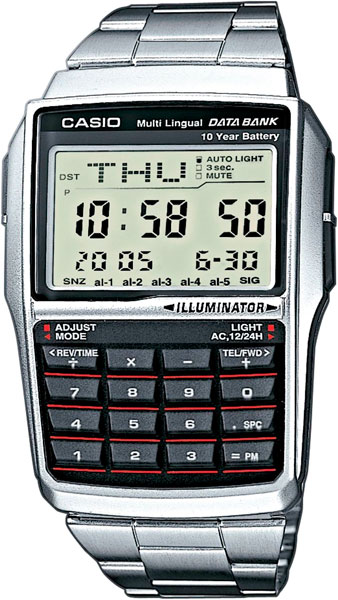 фото Наручные часы электронные мужские casio illuminator collection dbc-32d-1a