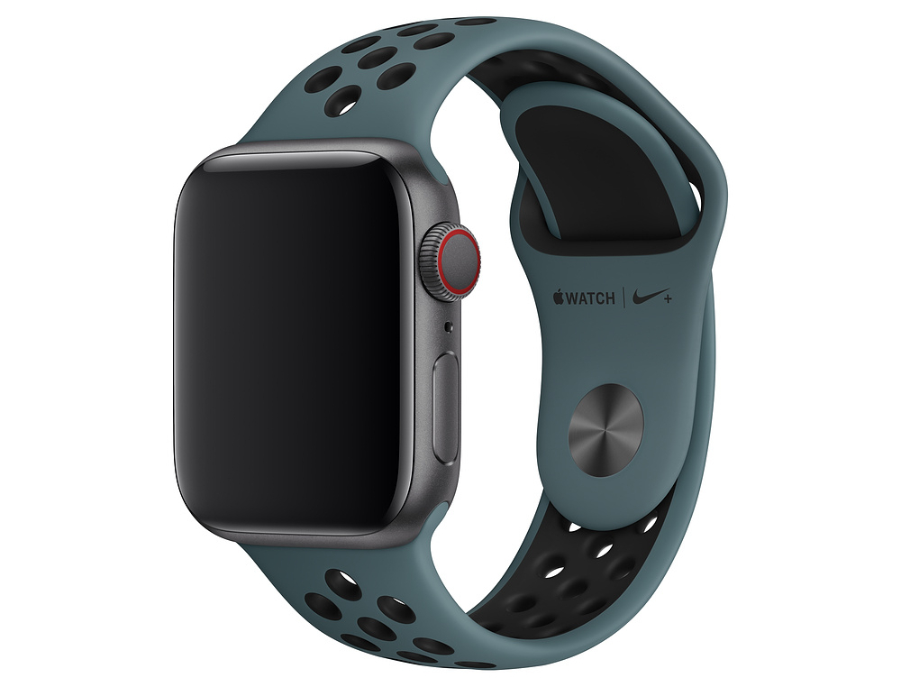 Ремешок Apple Watch 40mm, размеры S/M и M/L sport Nike Sky turquoise/Black (MTMU2ZM/A)
Ремешок Apple Watch 40mm, размеры S/M и M/L sport Nike Sky turquoise/Black (MTMU2ZM/A)