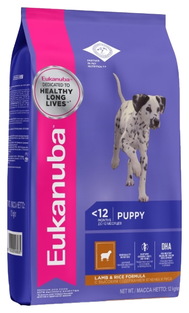 Сухой корм для щенков Eukanuba Puppy All Breeds, ягненок и рис, 12кг, Puppy All Breeds
Сухой корм для щенков Eukanuba Puppy All Breeds, ягненок и рис, 12кг, Puppy All Breeds