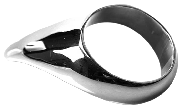 фото Эрекционное кольцо o-products teardrop cockring металл 45 мм