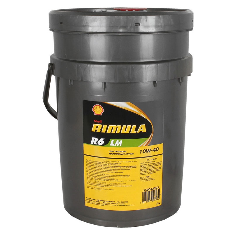 Моторное масло Shell Rimula R6LM 10w40 20л, Масло моторное Rimula R6LM 10w40 (20л.)
Моторное масло Shell Rimula R6LM 10w40 20л, Масло моторное Rimula R6LM 10w40 (20л.)