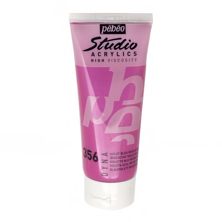 Краска акриловая Pebeo Studio Acrylics DYNA Фиолетово-голубой иридисцентный 100 мл, Фиолетовый
Краска акриловая Pebeo Studio Acrylics DYNA Фиолетово-голубой иридисцентный 100 мл, Фиолетовый