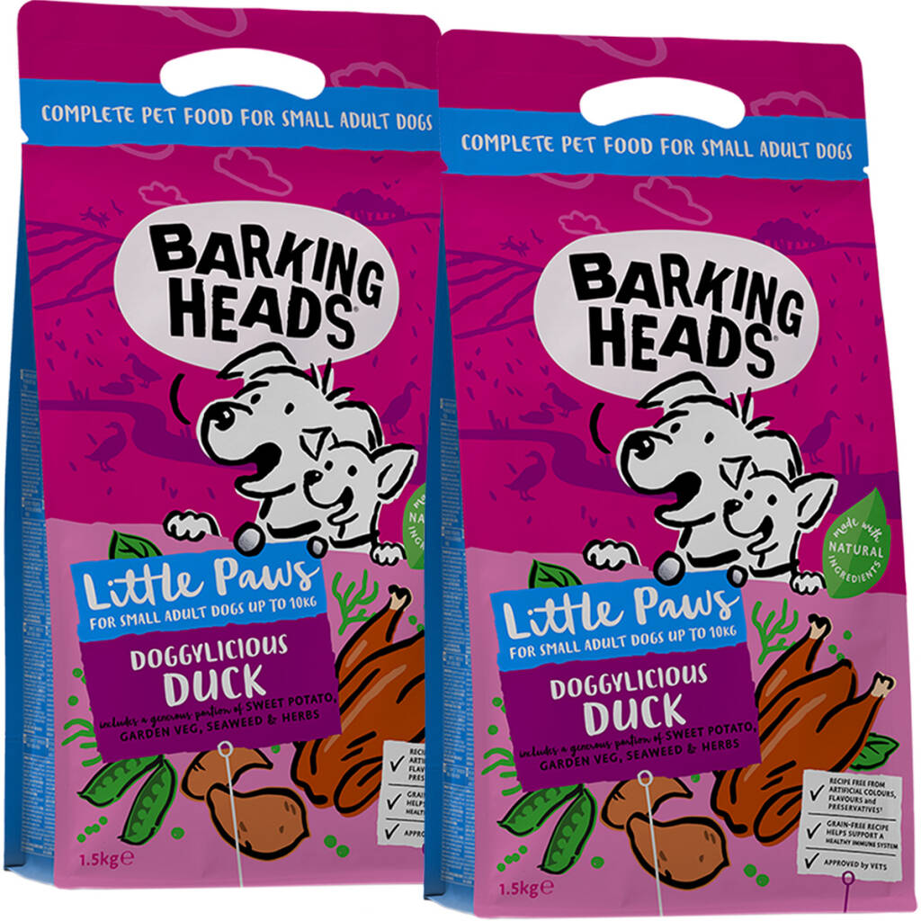 Сухой корм для собак BARKING HEADS Восхитительная утка, с уткой и бататом, 2шт по 1,5кг
Сухой корм для собак BARKING HEADS Восхитительная утка, с уткой и бататом, 2шт по 1,5кг