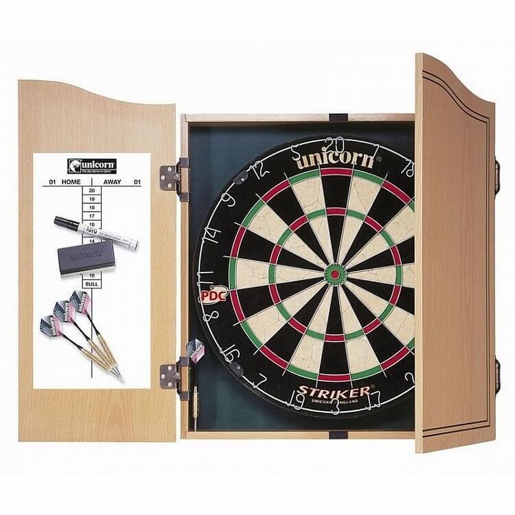 Комплект для дартс Unicorn Striker Home Darts Centre 45см, Комплект для дартс Striker Home Darts Centre + калькулятор
Комплект для дартс Unicorn Striker Home Darts Centre 45см, Комплект для дартс Striker Home Darts Centre + калькулятор