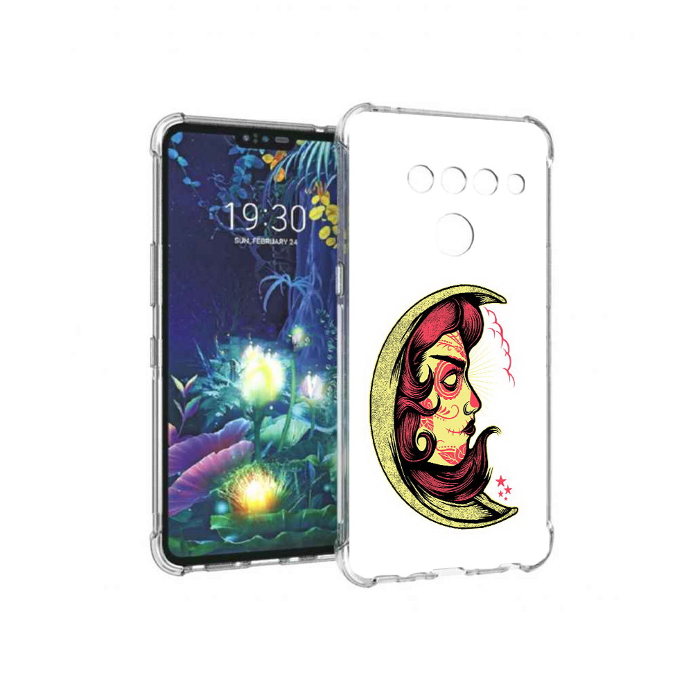 Чехол MyPads Tocco для LG V50 ThinQ желтый полумесяц с лицом девушки, Прозрачный, Tocco
Чехол MyPads Tocco для LG V50 ThinQ желтый полумесяц с лицом девушки, Прозрачный, Tocco
