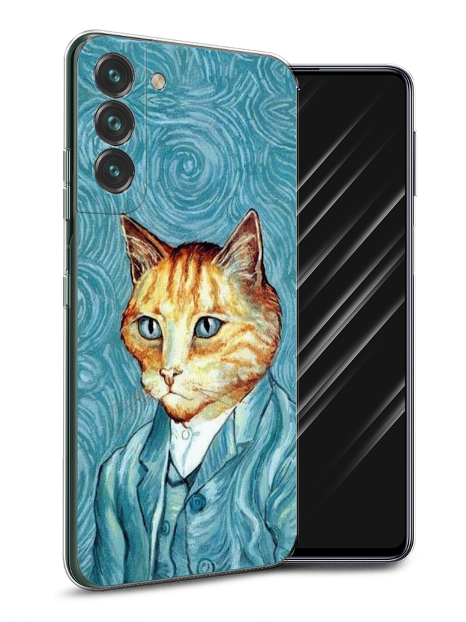 Чехол Awog на Samsung Galaxy S22 / Самсунг S22 "Кот Ван Гог", Голубой;коричневый, 2103850-2
Чехол Awog на Samsung Galaxy S22 / Самсунг S22 "Кот Ван Гог", Голубой;коричневый, 2103850-2