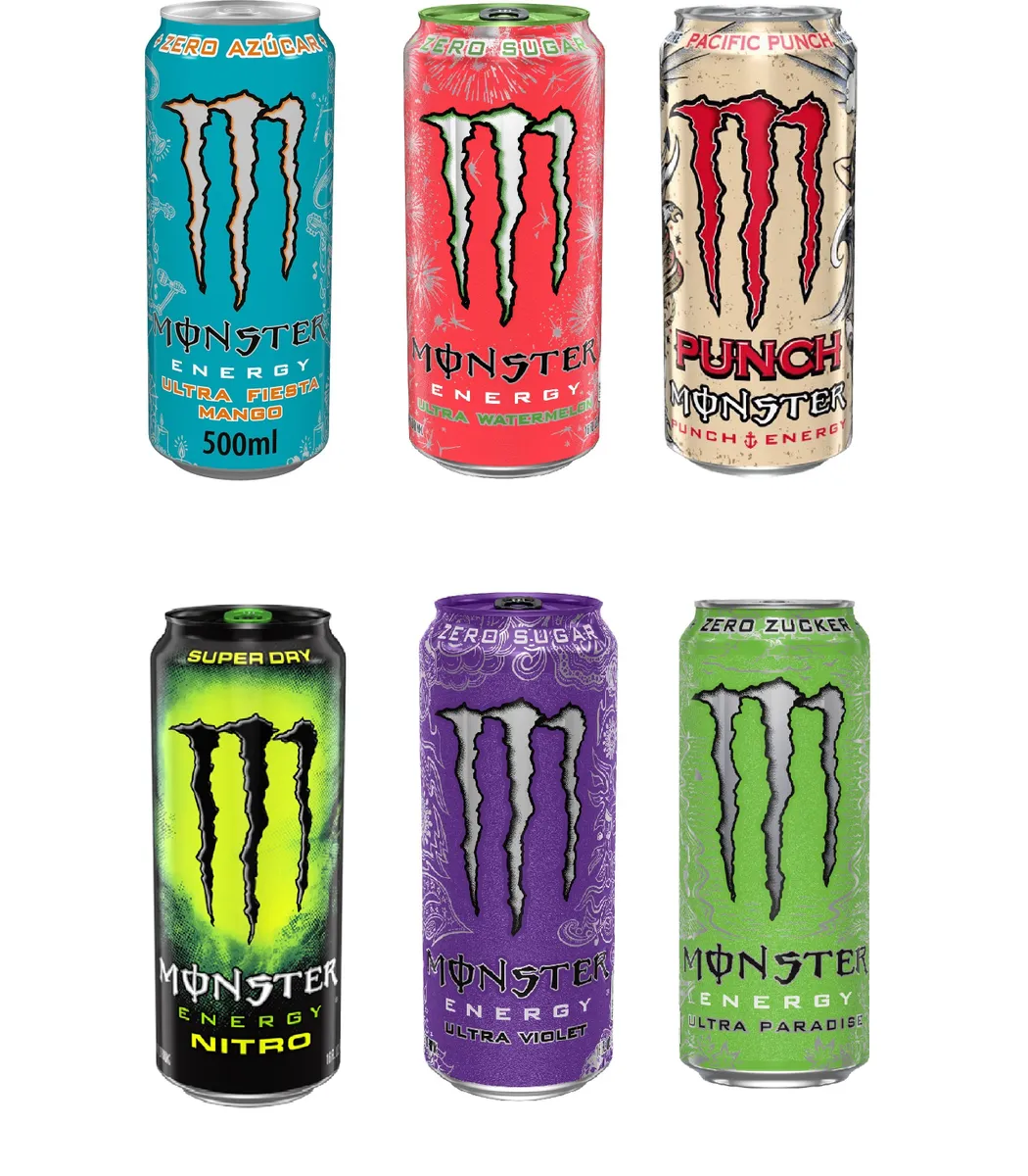 фото Набор энергетических напитков monster mix (европа) 500мл по 6шт monster energy