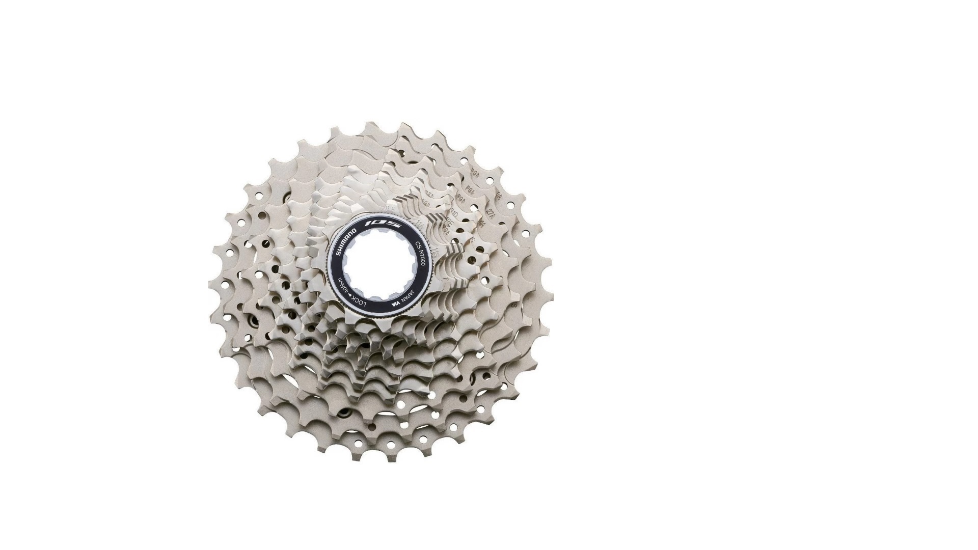 Кассета Shimano 105 R7000 11 скоростей 11-30Т серебристая, Серебристый, KCSR700011130
Кассета Shimano 105 R7000 11 скоростей 11-30Т серебристая, Серебристый, KCSR700011130