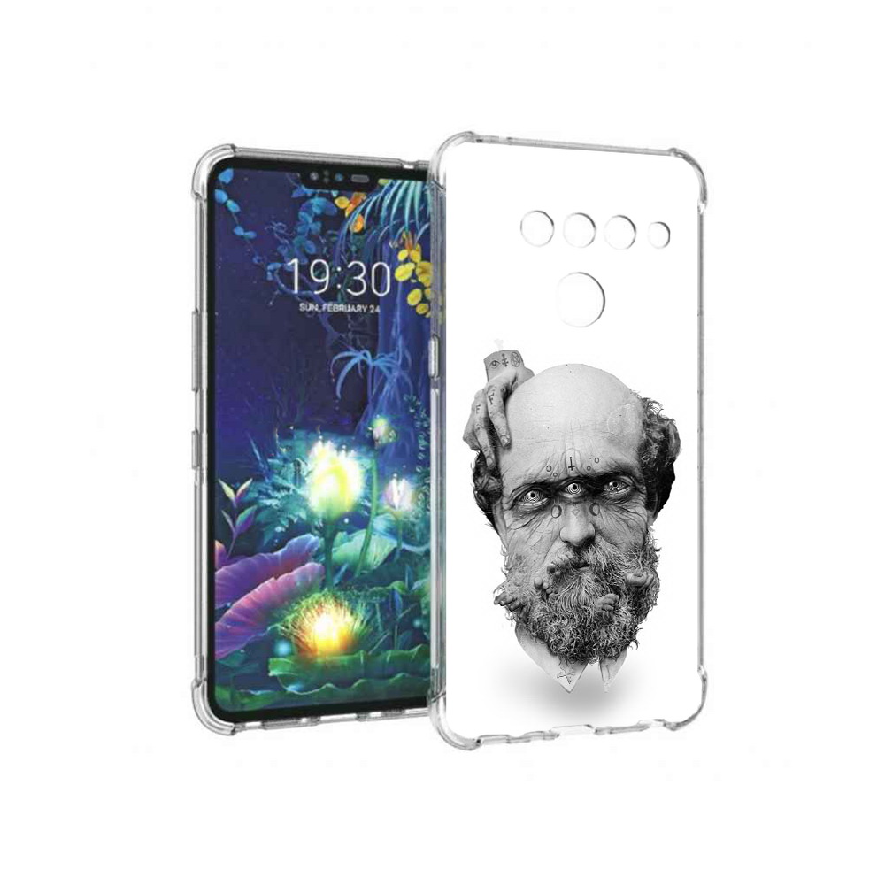 Чехол MyPads Tocco для LG V50 ThinQ страшный бородатый мужчина абстракция, Прозрачный, Tocco
Чехол MyPads Tocco для LG V50 ThinQ страшный бородатый мужчина абстракция, Прозрачный, Tocco