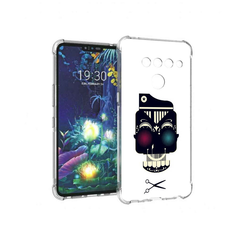 Чехол MyPads Tocco для LG V50 ThinQ черно белый скелет с яркими глазами, Прозрачный, Tocco
Чехол MyPads Tocco для LG V50 ThinQ черно белый скелет с яркими глазами, Прозрачный, Tocco