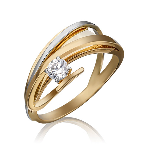 Кольцо из комбинированного золота с фианитом р. 19 PLATINA jewelry 01-5266-00-501-1121-38, 01-5266-00-501-1121-38
Кольцо из комбинированного золота с фианитом р. 19 PLATINA jewelry 01-5266-00-501-1121-38, 01-5266-00-501-1121-38