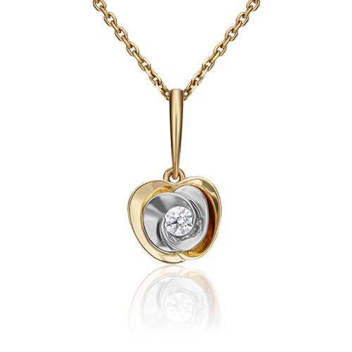 Подвеска из комбинированного золота с фианитом PLATINA jewelry 03-2959-00-501-1121-38, 03-2959-00-501-1121-38
Подвеска из комбинированного золота с фианитом PLATINA jewelry 03-2959-00-501-1121-38, 03-2959-00-501-1121-38