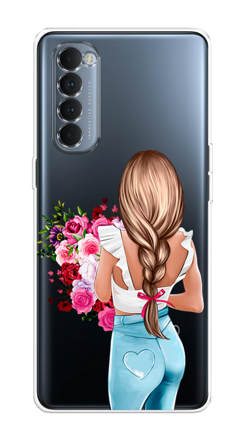 Чехол на Oppo Reno 4 Pro "Девушка с цветами", Коричневый;розовый;голубой, 258950-6
Чехол на Oppo Reno 4 Pro "Девушка с цветами", Коричневый;розовый;голубой, 258950-6