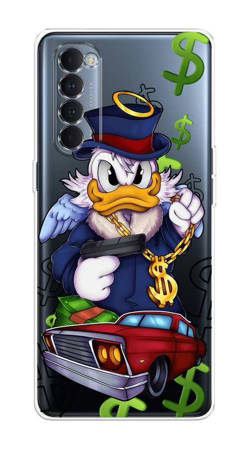 Чехол на Oppo Reno 4 Pro "Scrooge McDuck with a Gold Chain", Красный;синий;белый, 258950-6
Чехол на Oppo Reno 4 Pro "Scrooge McDuck with a Gold Chain", Красный;синий;белый, 258950-6