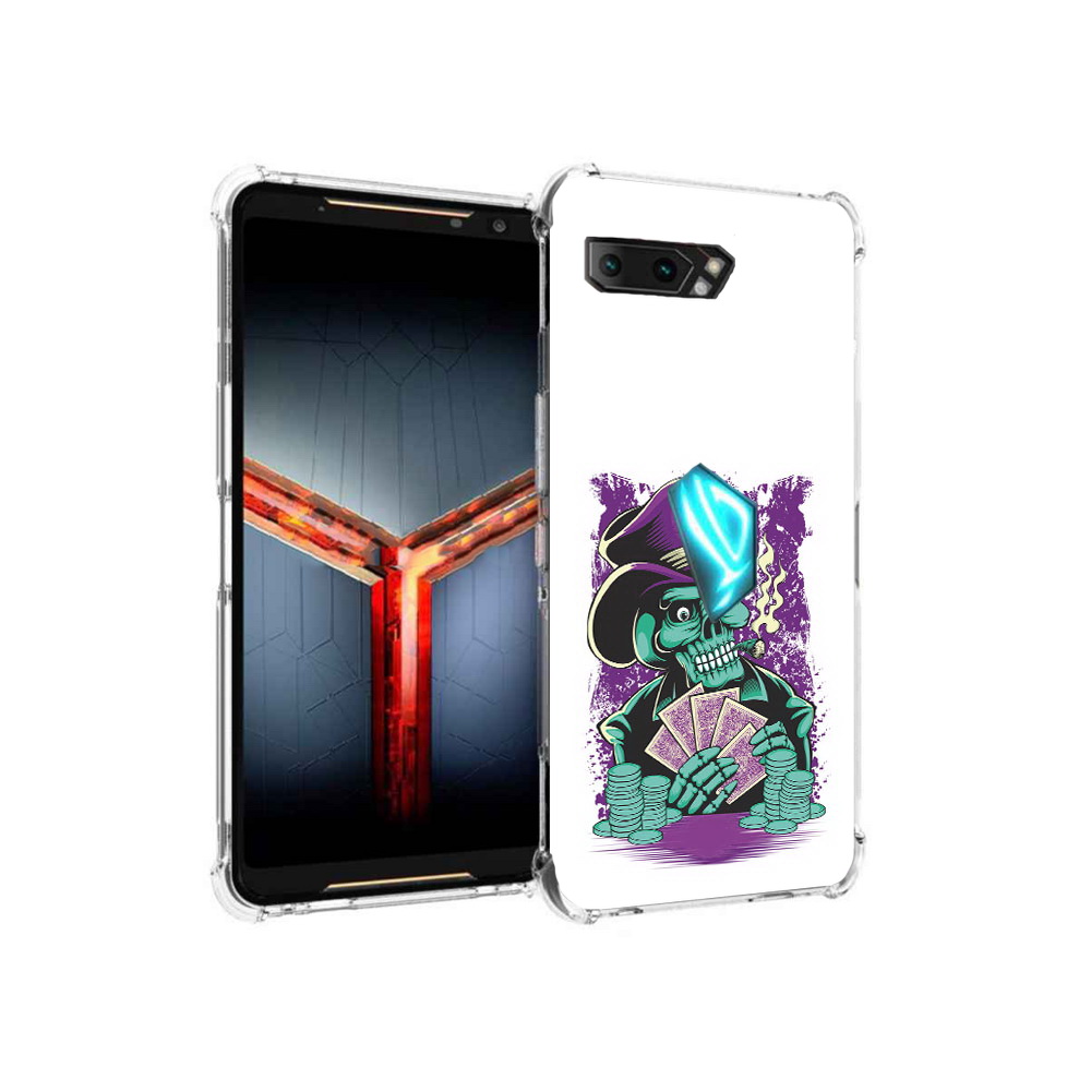 Чехол MyPads Tocco для Asus ROG Phone 2 зеленый череп с картами, Прозрачный, Tocco
Чехол MyPads Tocco для Asus ROG Phone 2 зеленый череп с картами, Прозрачный, Tocco