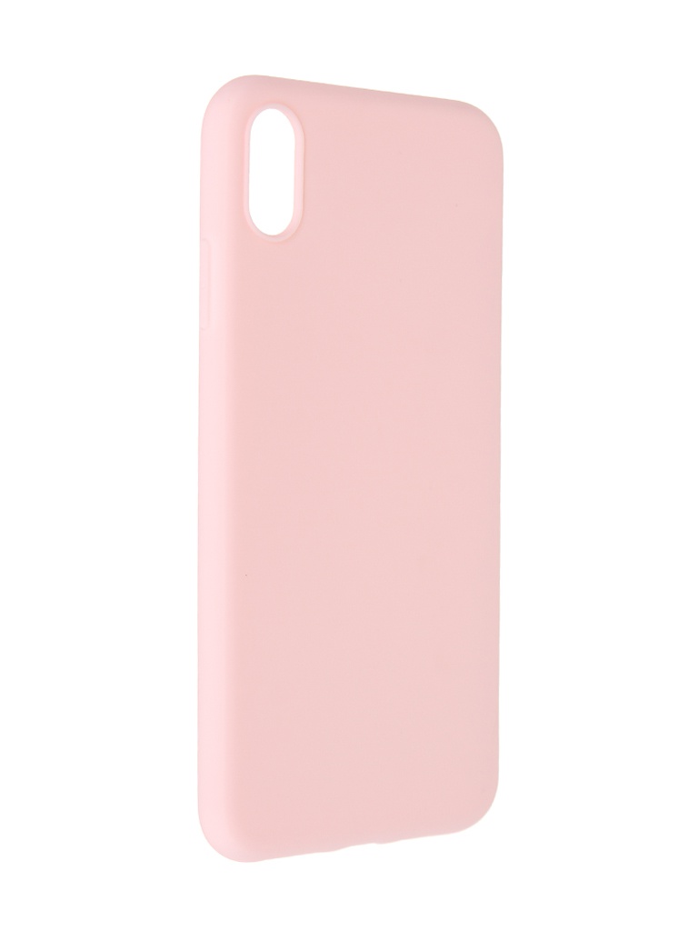 фото Чехол alwio для apple iphone xs max soft touch light pink astixsmpk