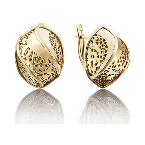 Серьги из желтого золота с фианитом PLATINA jewelry 02-3591-00-000-1130-48, 02-3591-00-000-1130-48
Серьги из желтого золота с фианитом PLATINA jewelry 02-3591-00-000-1130-48, 02-3591-00-000-1130-48