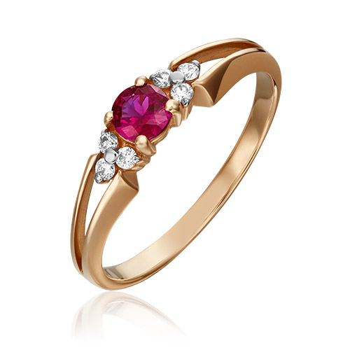 Кольцо из красного золота р. 18 PLATINA jewelry 01-0569-00-107-1110-30, бриллиант/рубин, 01-0569-00-107-1110-30
Кольцо из красного золота р. 18 PLATINA jewelry 01-0569-00-107-1110-30, бриллиант/рубин, 01-0569-00-107-1110-30
