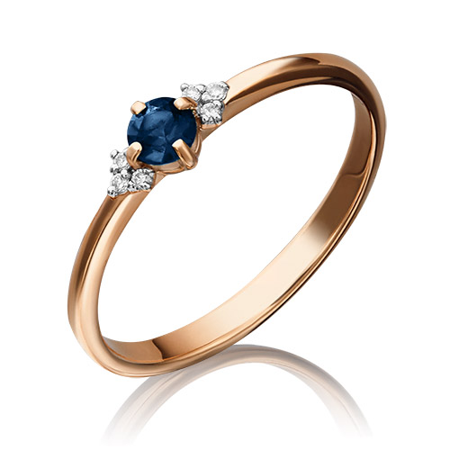 Кольцо из золота с бриллиантом/сапфиром р. 17 PLATINA jewelry 01-1486-00-105-1110-30, 01-1486-00-105-1110-30
Кольцо из золота с бриллиантом/сапфиром р. 17 PLATINA jewelry 01-1486-00-105-1110-30, 01-1486-00-105-1110-30