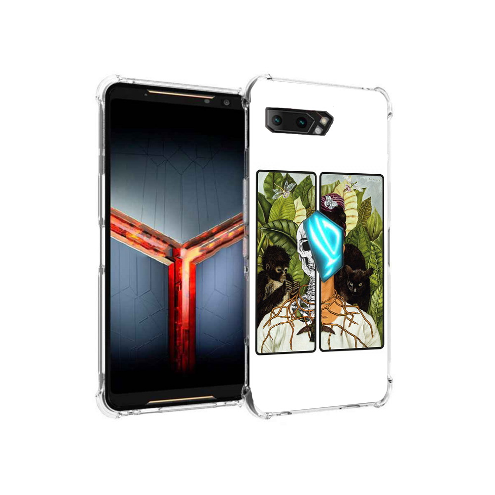 Чехол MyPads Tocco для Asus ROG Phone 2 сдвоенная картинка девушка скелет, Прозрачный, Tocco
Чехол MyPads Tocco для Asus ROG Phone 2 сдвоенная картинка девушка скелет, Прозрачный, Tocco