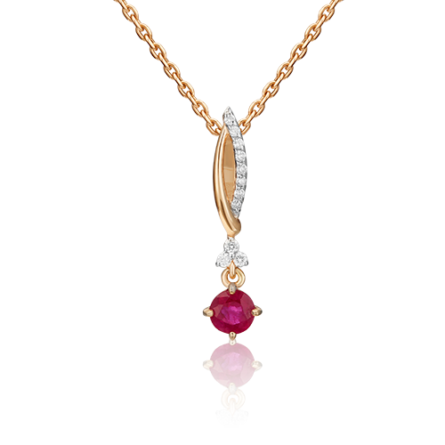 Кулон из красного золота PLATINA jewelry 03-0538-00-107-1110-30, бриллиант/рубин, 03-0538-00-107-1110-30
Кулон из красного золота PLATINA jewelry 03-0538-00-107-1110-30, бриллиант/рубин, 03-0538-00-107-1110-30
