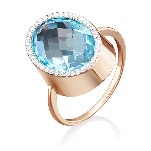 Кольцо из красного золота с фианитом/топазом р. 17 PLATINA jewelry 01-4821-00-207-1110-46, 01-4821-00-207-1110-46
Кольцо из красного золота с фианитом/топазом р. 17 PLATINA jewelry 01-4821-00-207-1110-46, 01-4821-00-207-1110-46