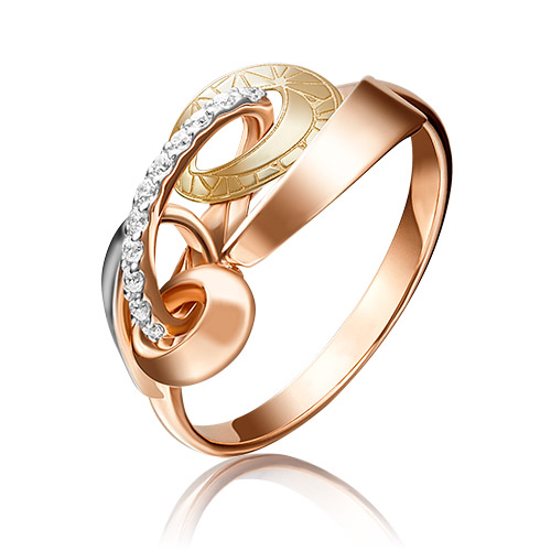 Кольцо из комбинированного золота с фианитом р. 18 PLATINA jewelry 01-5127-00-401-1113-48, 01-5127-00-401-1113-48
Кольцо из комбинированного золота с фианитом р. 18 PLATINA jewelry 01-5127-00-401-1113-48, 01-5127-00-401-1113-48