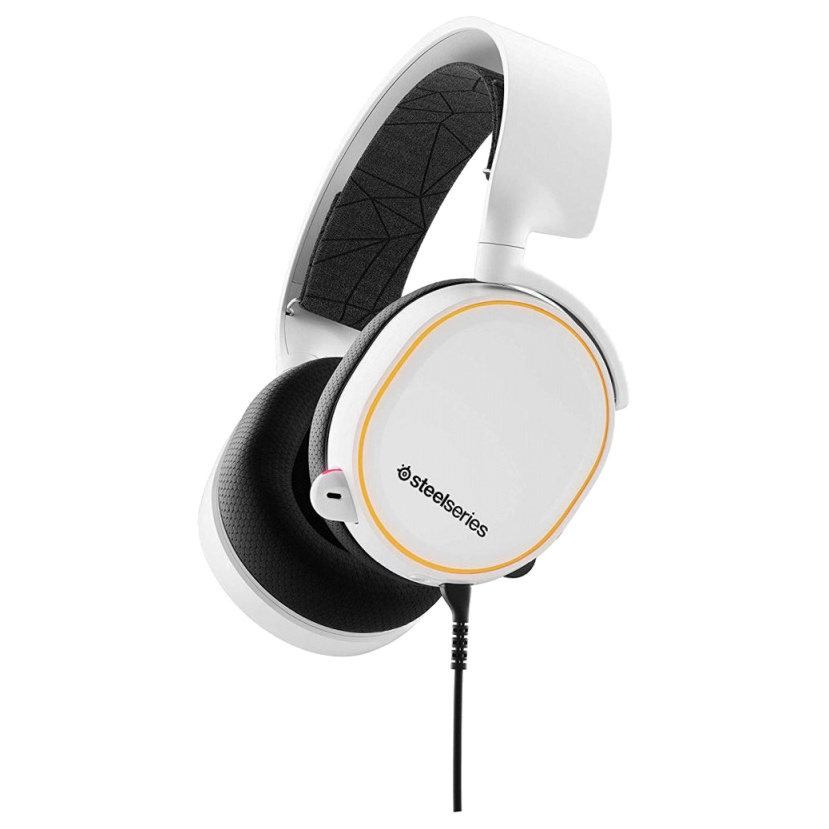 фото Игровая гарнитура steelseries arctis 5 2019 edition white