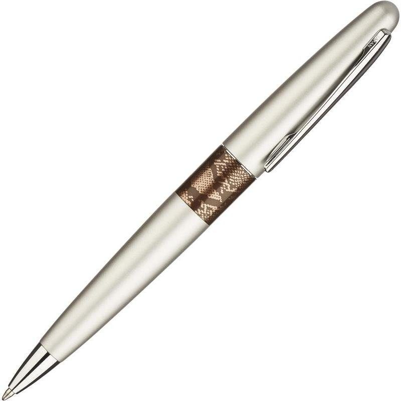 Ручка шариковая Pilot MR Animal Collection Стальной Питон BP-MR2-PTN, синяя, 1 мм, 1 шт.
Ручка шариковая Pilot MR Animal Collection Стальной Питон BP-MR2-PTN, синяя, 1 мм, 1 шт.