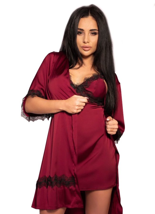Оригинальный пеньюар Aresmina с кружевом, бордовый, -, Livia Corsetti, Красный, Aresmina
Оригинальный пеньюар Aresmina с кружевом, бордовый, -, Livia Corsetti, Красный, Aresmina