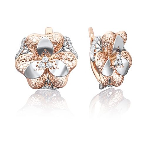 Серьги из комбинированного золота с фианитом PLATINA jewelry 02-3798-00-401-1111-65, 02-3798-00-401-1111-65
Серьги из комбинированного золота с фианитом PLATINA jewelry 02-3798-00-401-1111-65, 02-3798-00-401-1111-65