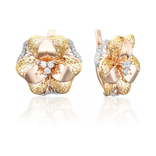 Серьги из комбинированного золота с фианитом PLATINA jewelry 02-3798-00-401-1113-65, 02-3798-00-401-1113-65
Серьги из комбинированного золота с фианитом PLATINA jewelry 02-3798-00-401-1113-65, 02-3798-00-401-1113-65