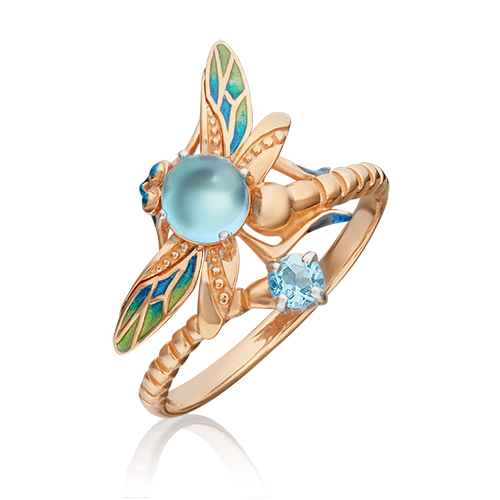 Кольцо из красного золота р. 18 PLATINA jewelry 01-5458-00-201-1110-57, эмаль/топаз, 01-5458-00-201-1110-57
Кольцо из красного золота р. 18 PLATINA jewelry 01-5458-00-201-1110-57, эмаль/топаз, 01-5458-00-201-1110-57