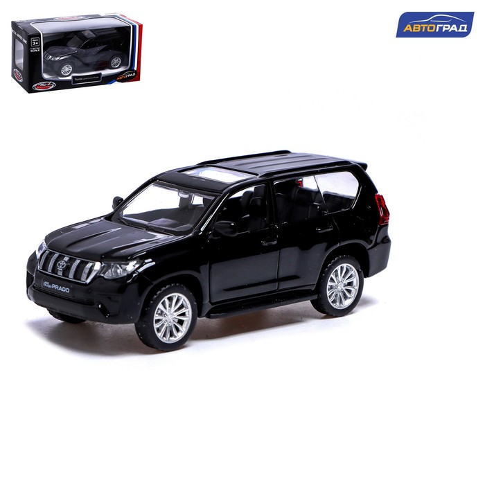 Машина металлическая TOYOTA LAND CRUISER PRADO, 1:42, инерция, цвет чёрный, Металлический транспорт
Машина металлическая TOYOTA LAND CRUISER PRADO, 1:42, инерция, цвет чёрный, Металлический транспорт